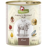 Nassfutter GranataPet Lieblings Mahlzeit Rind Pur